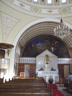 Obr. 3: Interiér kostela sv. Cyrila a Metoděje