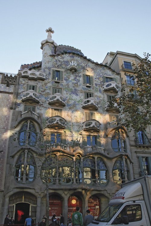 Secesní dům Casa Batlló, Barcelona