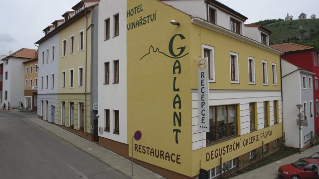 Budova Hotelu – vinařství Galant v Mikulově