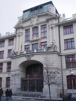 Obr. 9: Nová radnice v Praze, Mariánské náměst