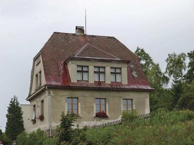Původní stav střechy