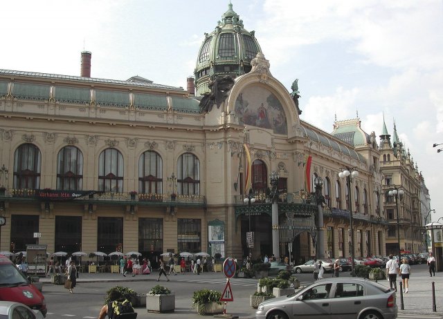 Obr. 5: Obecní dům v Praze