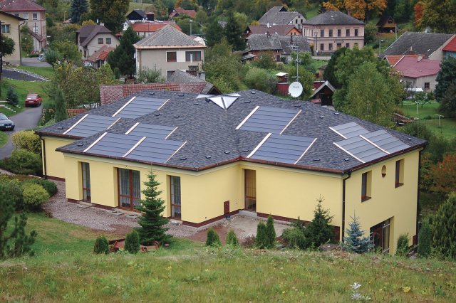 Jedna z prvních instalací TEGOSOLAR v České republice