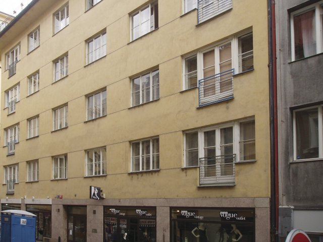 Obr. 6: Činžovní dům v Benediktinské ulici v Praze