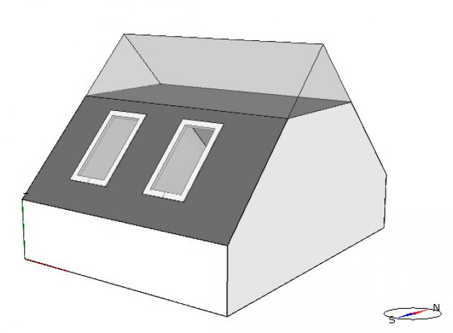 Obr. 1: Ilustrace podkrovního prostoru