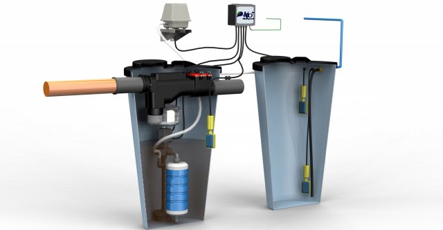 Obr. 1: Technologie AS-GW/AQUALOOP