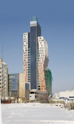 Stavba AZ Tower
