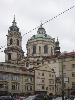 Obr. 9: Věže kostela sv. Mikuláše