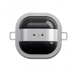 Snímač přítomnosti Busch-Prasenz KNX v barvě hliníková stříbrná