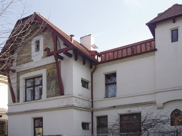 Obr. 2: Koulova vlastní vila, Slavíčkova ulice