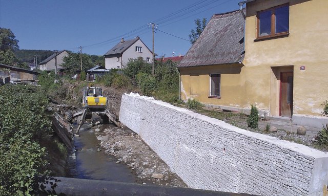 Nasazení matrice MURUS ROMANUS – Javornický potok