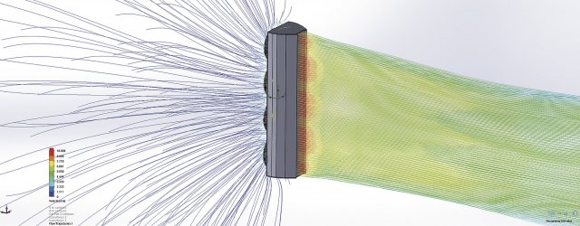 Laminární proud vzduchu díky unikátní technologii &bdquo;Straw-System&rdquo;