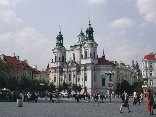Obr. 5: Kostel sv. Mikuláše na Staroměstském náměstí v Praze