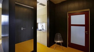 Vstupní hala v bytě pro hosty