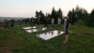 Panoramatický pohled ze střechy