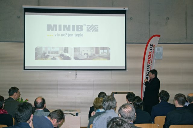 Ing. Martin Novák zástupce firmy MINIB, a.s.