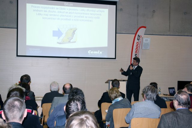 Ing. Martin Bureš zástupce firmy LB Cemix, s.r.o.