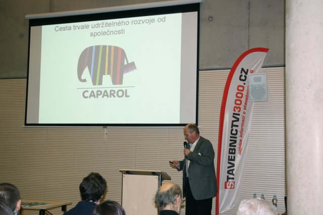 Ing. Jan Loukotka zástupce firmy Český Caparol s.r.o.