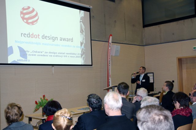 Mgr. Pavel Kracík zástupce firmy Airflow Lufttechnik GmbH