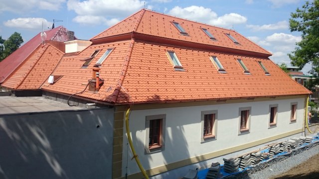 3. místo: Žireč &ndash; rekonstrukce střechy Domova Sv. Josefa