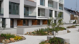 Jihozápadní fasáda části C3