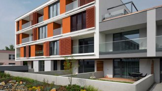 Jihozápadní fasáda části C1