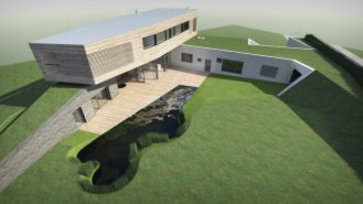 Nadhledová perspektiva ze severu