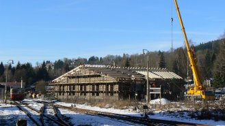 Stavba krovu &ndash; prosinec 2015