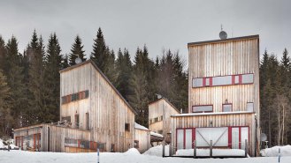 Celkový pohled v zimě