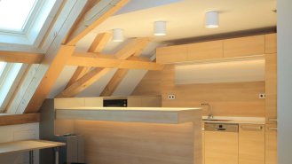 Podkrovní univerzální sál