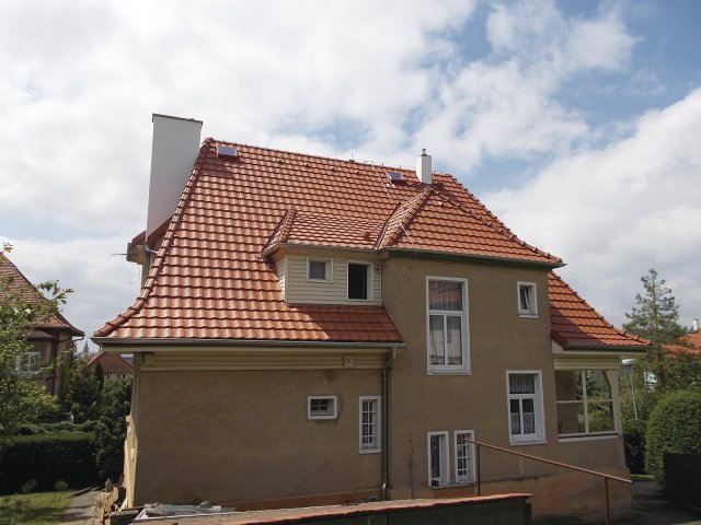 2. místo: Litoměřice &ndash; realizace střechy rodinného domu