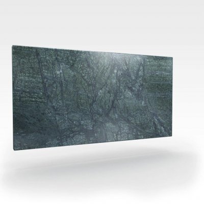 Sálavé topné panely lze provést i z masivní 3 cm leštěné kamenné desky, kterou lze vybrat z několika druhů mramorů