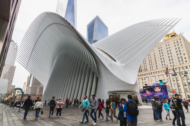 Autorem stavby s názvem Oculus v New Yorku je zkušený Santiago Calatrava. foto: Viktor Fuchs