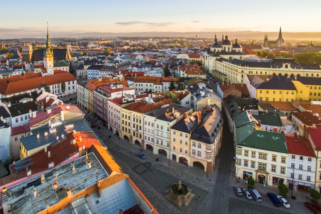 Krajské město Olomouc nabízí nádherné historické centrum. Zdroj: 54115341