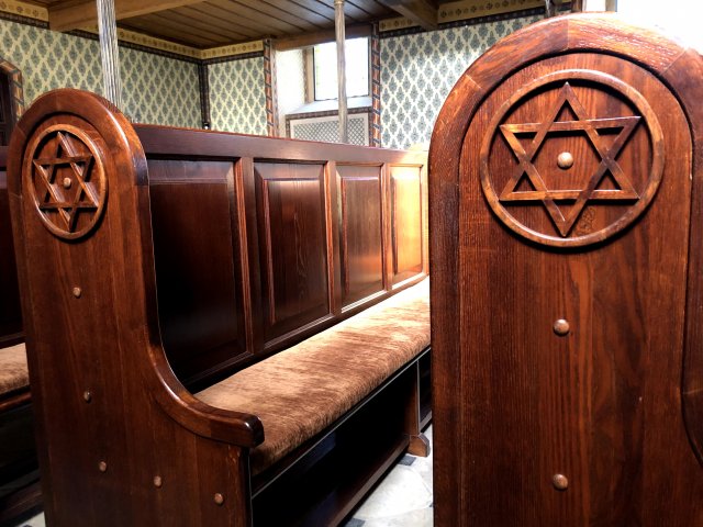 Interiér heřmanoměstecké synagogy. Foto: Helena Široká