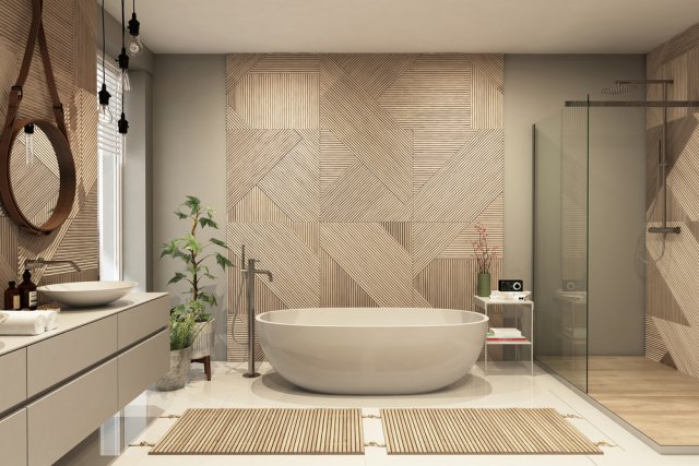 Při výběru koupelnového nábytku je nutné hledět především na kvalitu materiálu, z něhož je vyroben. Zdroj: Julia Vadi, Shutterstock