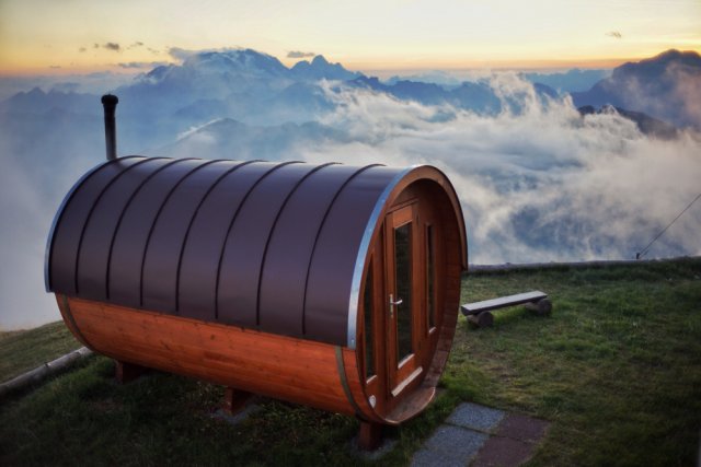 Saunu lze umístit prakticky kamkoli. Foto: Chilaz, Shutterstock