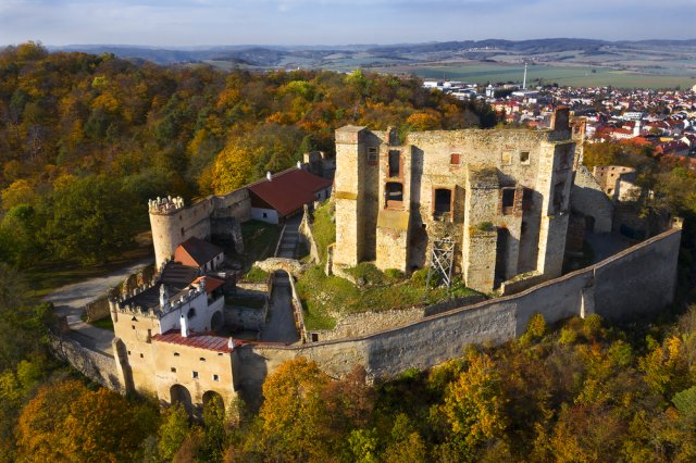 Hrad v Boskovicích byl založen pravděpodobně již v 1. polovině 13. století. Zdroj: Pecold, Shutterstock