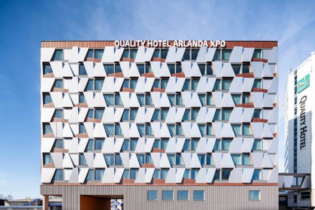 Quality Hotel Arlanda XPO u stockholmského letiště.