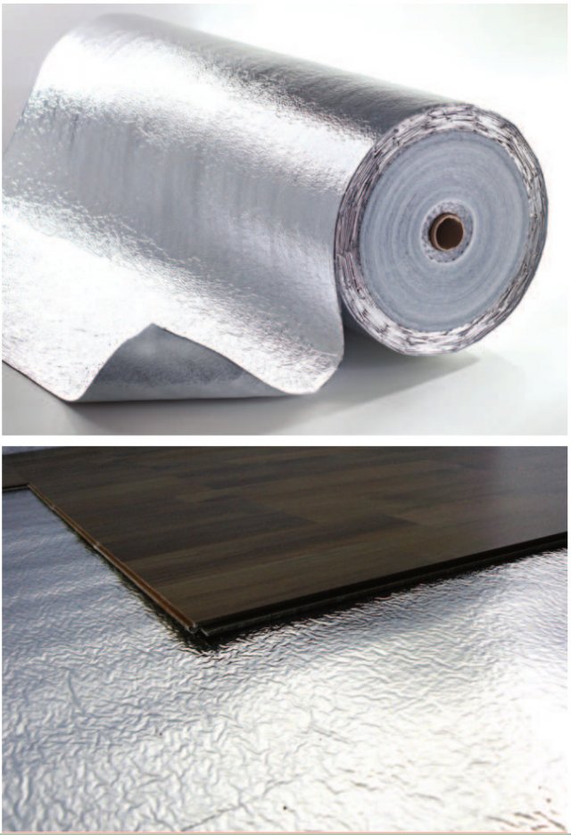 SUNFLEX Foam  je fólie určená pod plovoucí a dřevěné podlahy při standardním způsobu
vytápění interiéru.