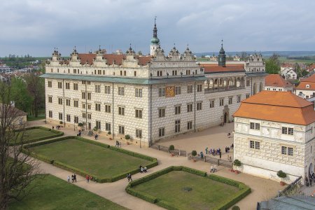 Na dvoře Rudolfa II. působil Ulrico Aostalli de Salla, jehož nejvýznamnějším dílem bylo dokončení přestavby zámku v Litomyšli. Foto: Dziajda, Shutterstock