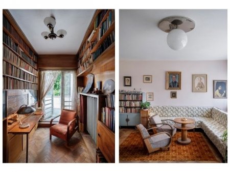 Medovi se z domu nikdy zcela nevystěhovali. Možná právě díky tomu se byt zachoval takřka v původní podobě. Zdroj: archiv Medovy vily, foto Josef Kubíček