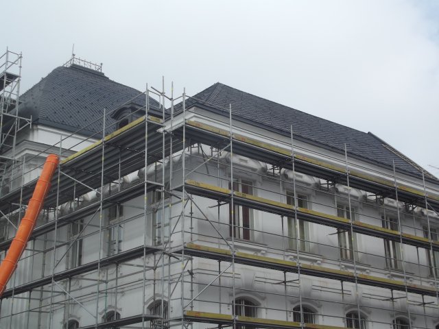 Probíhající rekonstrukce Foto: Mgr. Zdeněk Svoboda
