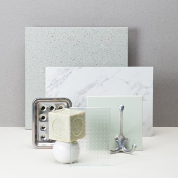 Imagin Dominos je geometrický vzor složený z malých čtverců.