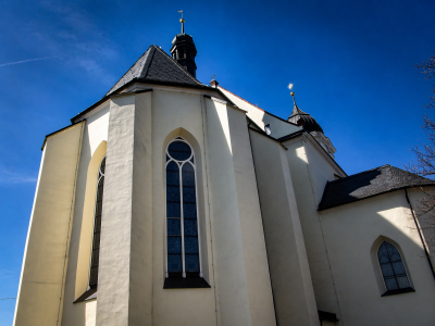 Kostel sv. Jana Křtitele v Hlučíně mezi nejstarší kostely v širokém okolí.