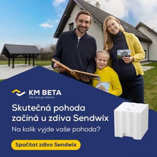 Spočítejte si cenu zdiva Sendwix.