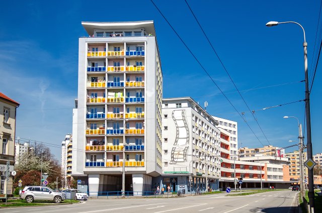 Také Pražské sídliště v Českých Budějovicích se stane součástí programu věnovaného historii, současnosti i budoucnosti českých sídlišť. Foto: archiv MAREDIV s.r.o.