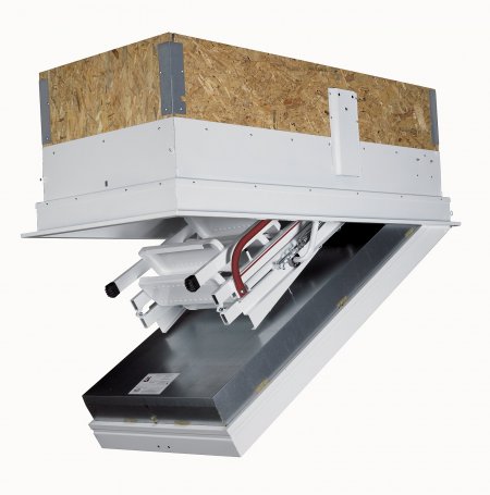 Schody Wippro se díky kuličkovým ložiskům a protitahovým pružinám otevírají lehce a plynule, bez zbytečné námahy. Pohodlně je tak mohou používat všichni členové domácnosti.