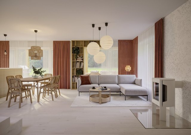 Dům NORDIC je jako stvořený (nejen) pro milovníky skandinávského designu.