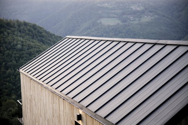 Ve Skandinávii se plechové střechy používají už dlouhá léta a musí tam zvládat mnohem tvrdší podmínky než u nás. I proto se na ně dnes v Česku pohlíží jako na osvědčené a spolehlivé řešení. Zdroj: Doralin Samuel Tunas, Shutterstock